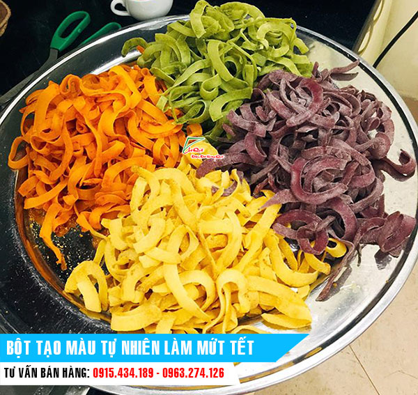 bột màu làm mứt dừa